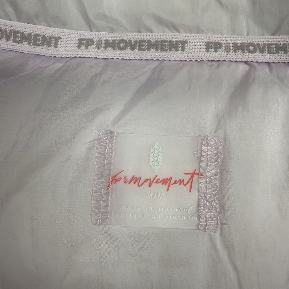 Free People FP Movement Oversized Vest In A Bubble Puffer Womens Medium Pink New - Picture 5 of 11